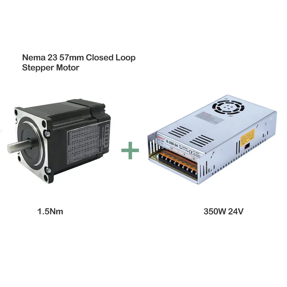 Kit De Driver De Motor De Passo, Integrado De Loop Fechado, 3000 Rpm, 1.5nm Com Potência, 5 Eixos