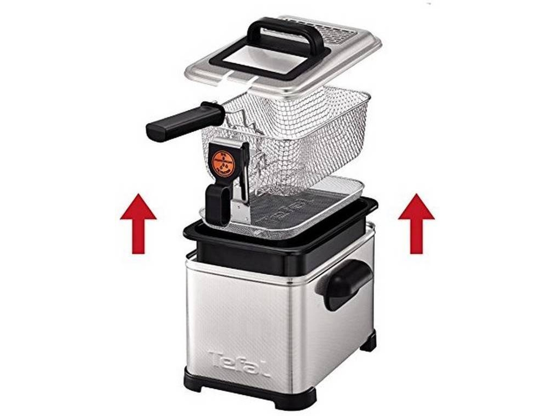 Fritadeira Semi-Profesional TEFAL FR5111 (3 kg - Inox)