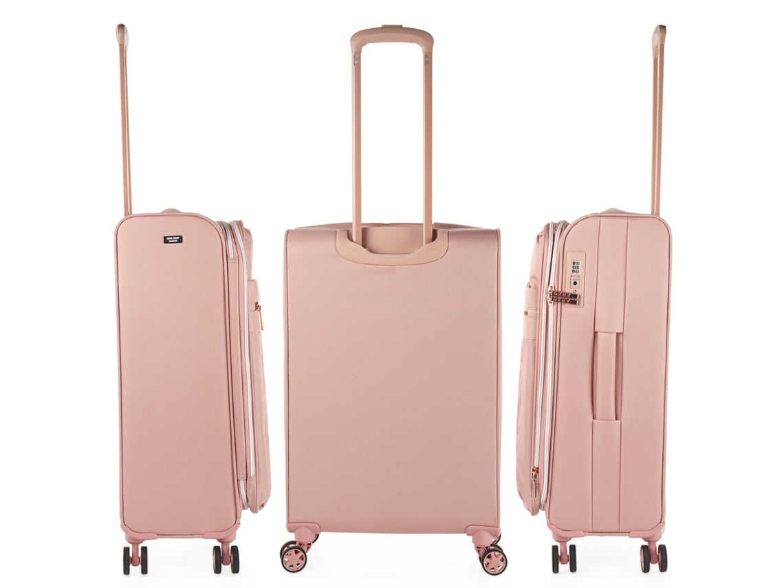 DKNY DKNY-624 After Hours Vintage Rose Logo Impressão 47X79X30 Cm 95L Conjunto de Malas Semi-Rígidas DKNY Eva 47X79X30 Cm 95L