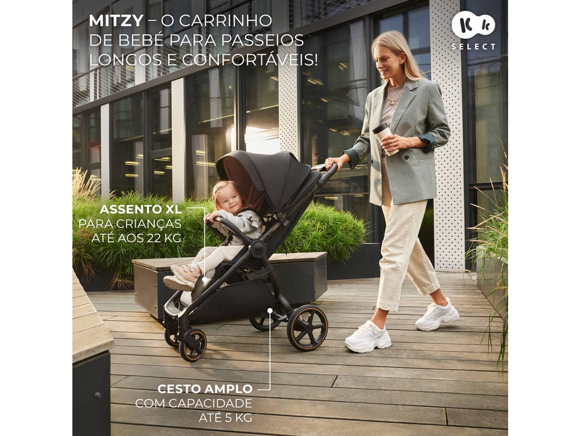 Carrinho de Bebé KINDERKRAFT Mitzy (Verde)