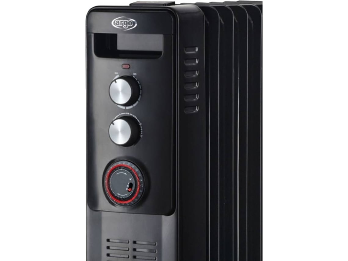 Aquecedor a Óleo ARGO Warm Black 11 TT (2900 W - Preto)