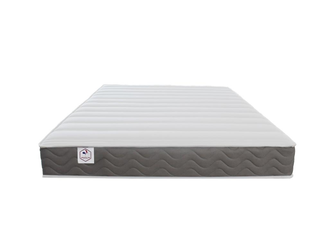 Conjunto Cama Colchão Somier DREAMEA PLAY Heaven (Branco - Madeira - 160x200 cm)