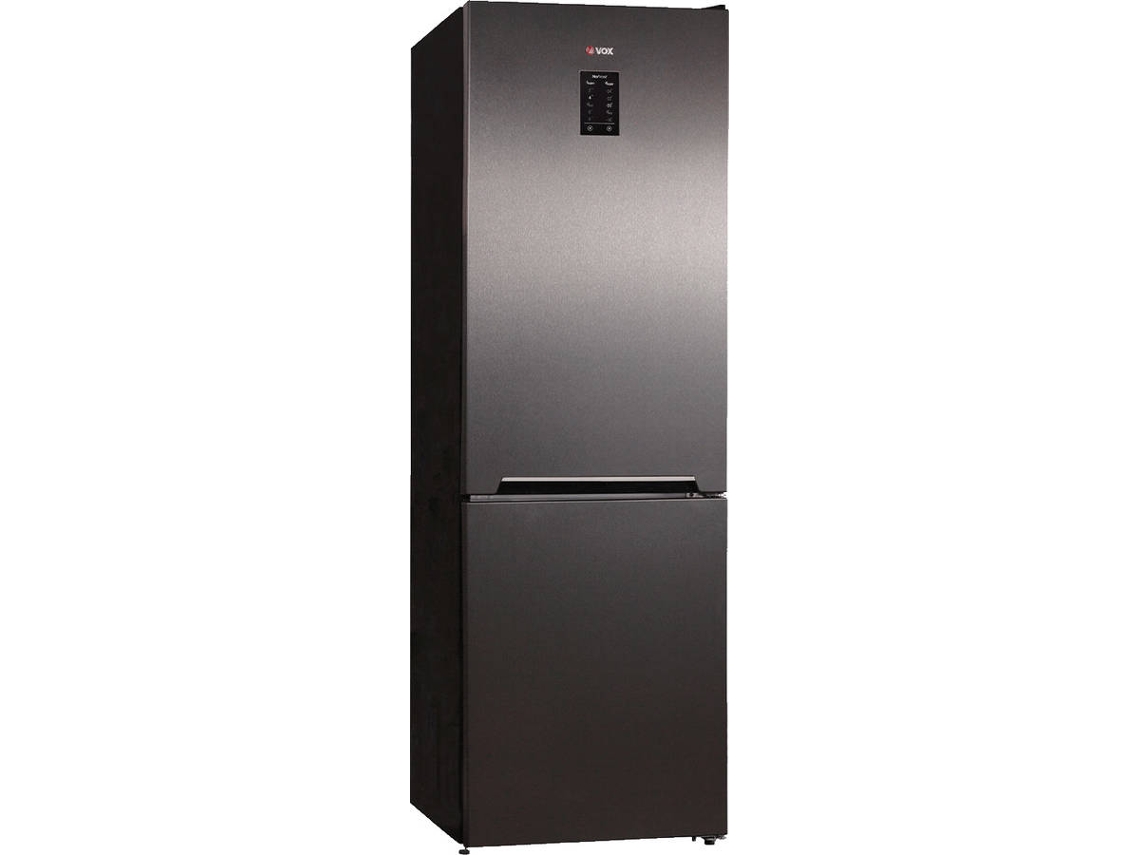 Frigorífico Combinado VOX NF3733AE (186 cm - 230 L - Inox)
