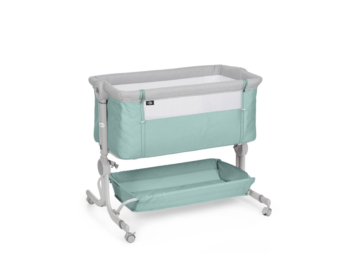 Berço Co - Sleeping de Balanço MS Comfy Cot 430106 - Berço de Balanço Ajustável em Várias Alturas - Reclinável - Colchão Incluído e Rede Mosquiteira Padrão