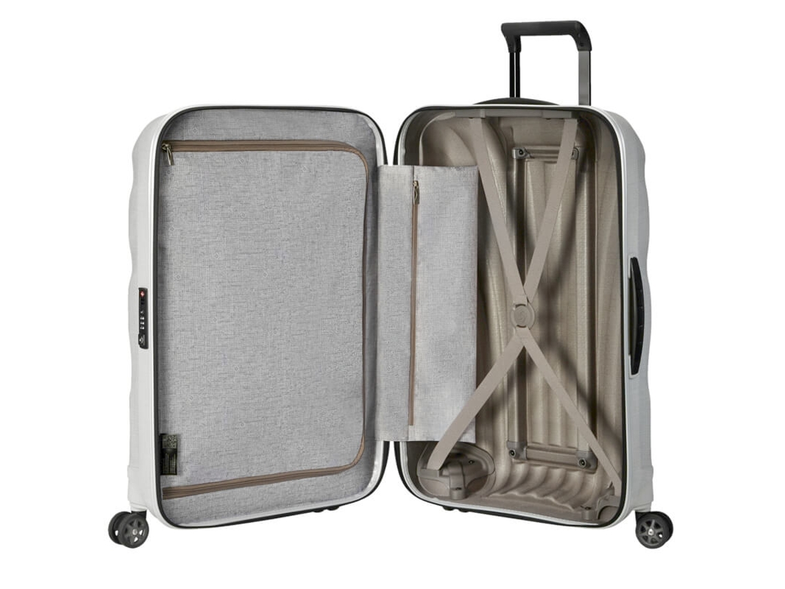 Mala De Viagem Gigante 81cm 4r C Lite Branca Samsonite