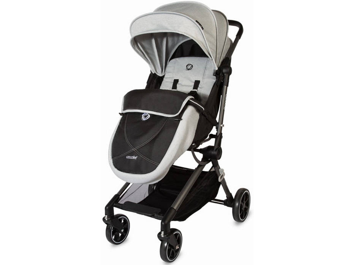 Carrinho de Bebé COCCOLLE Monara Cinzento (67x55x110 cm)