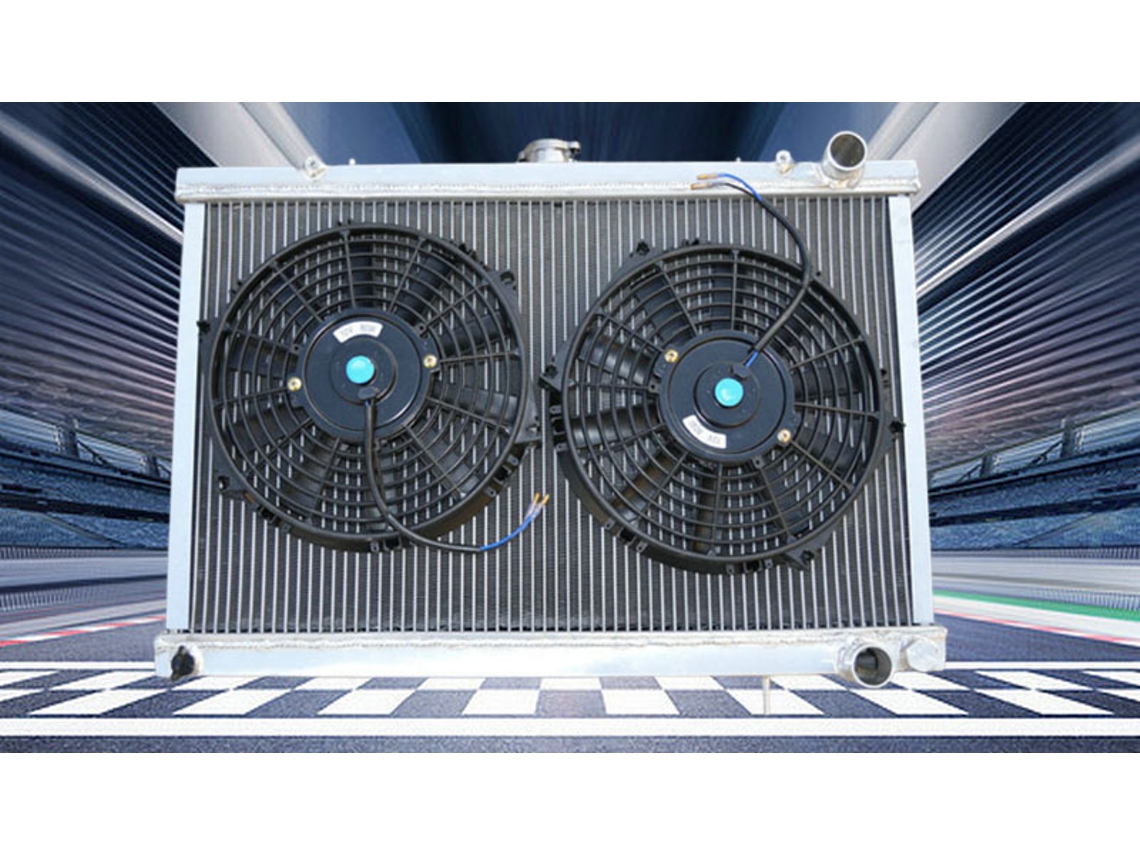 Radiador De Alumãnio Nissan Silvia/180sx S13, L665mm X A440mm X P68mm, Entrada 1,38 Oem