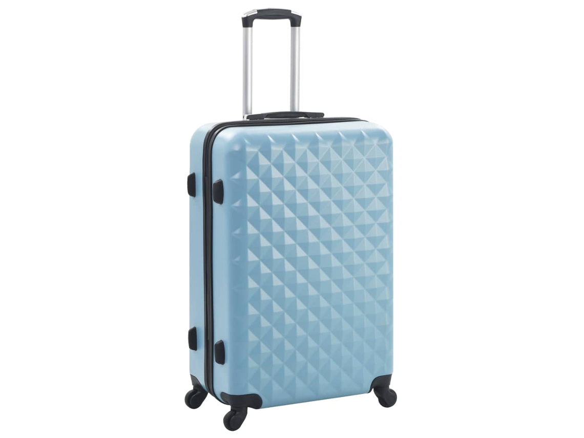 Conjunto de 3 Malas de Viagem VIDAXL ABS Azul (76x50x30cm)