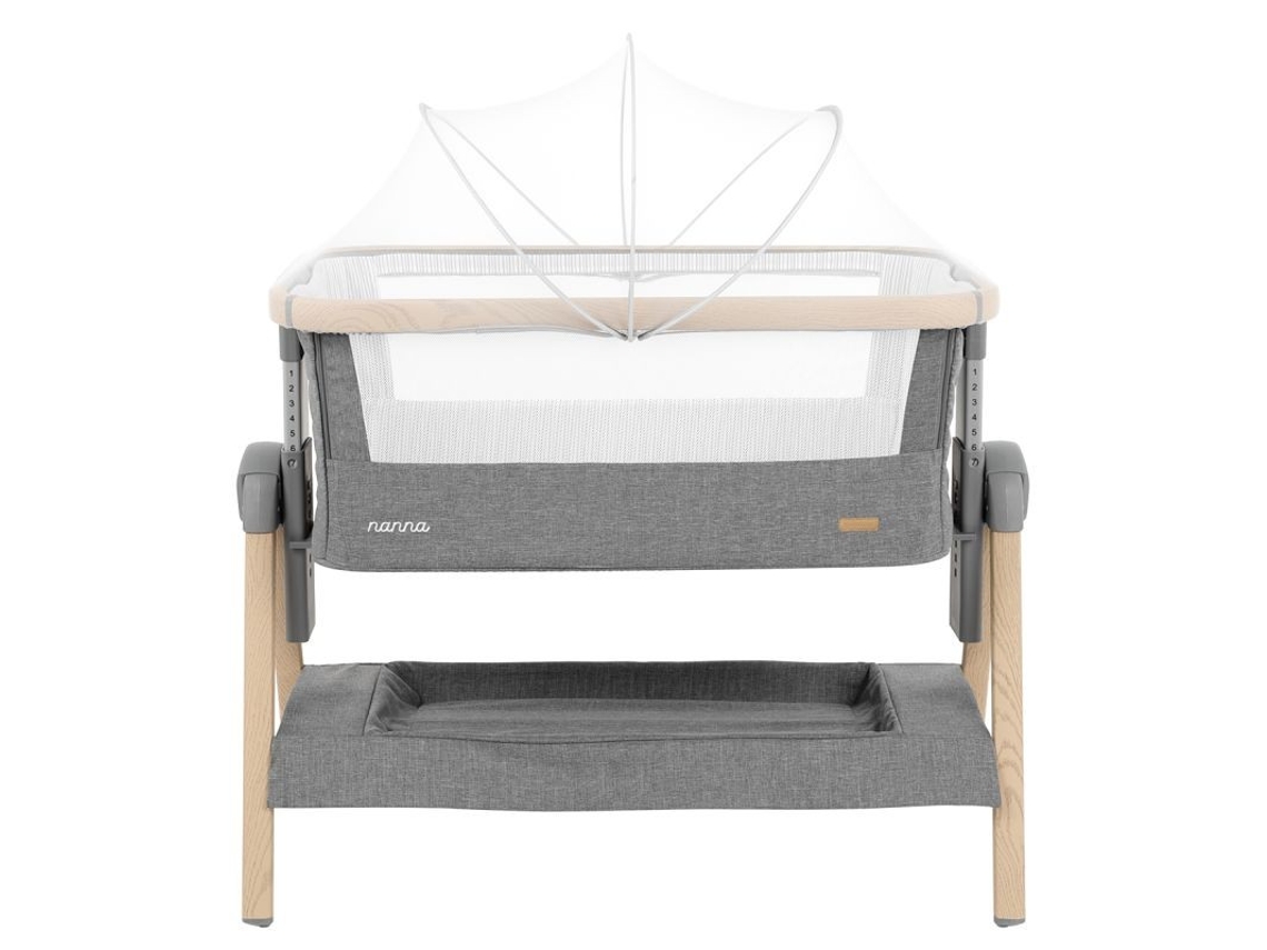 Berço Co Sleeping Nanna Gray Da Kikkaboo