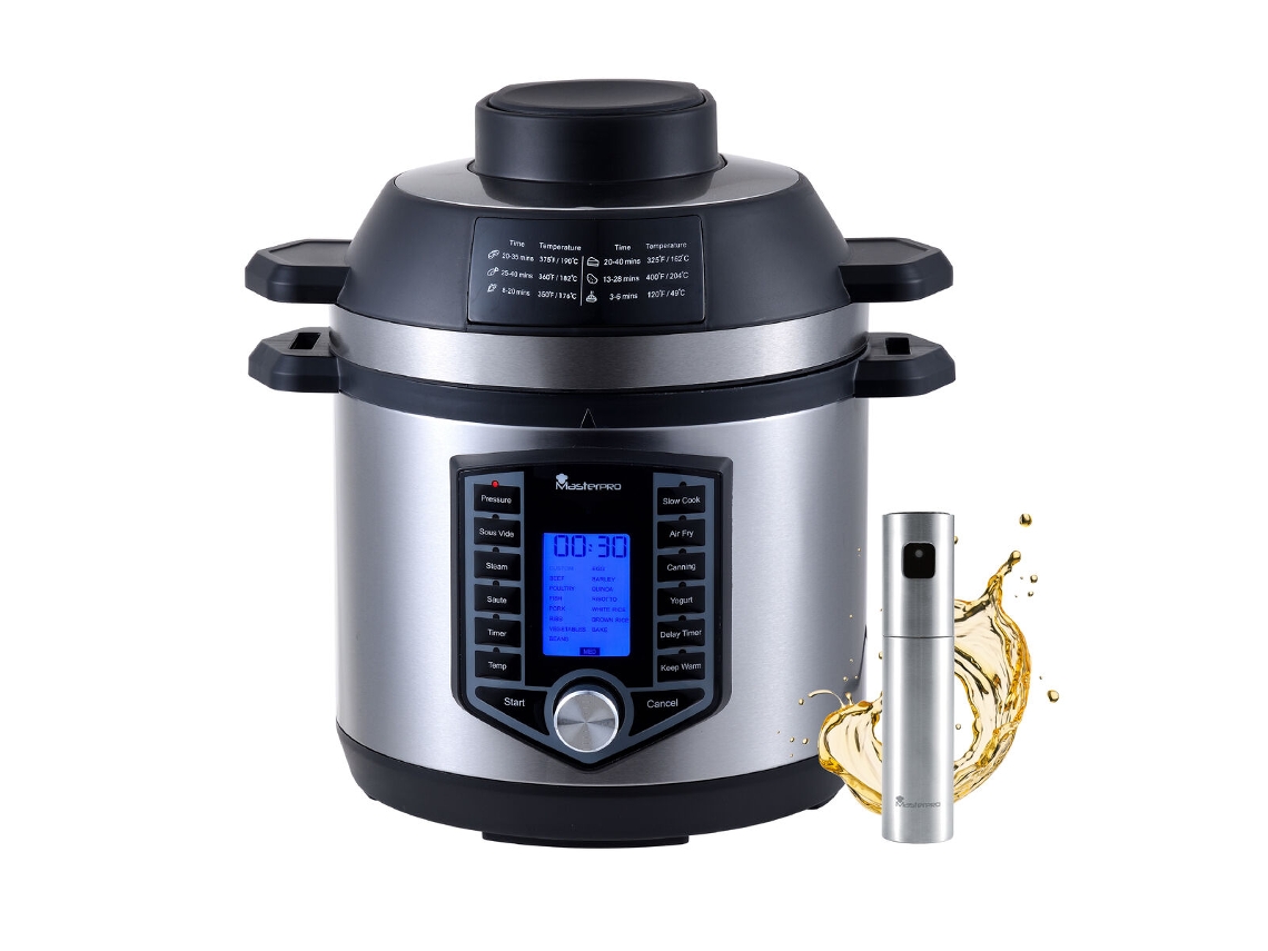 Fritadeira sem Óleo MASTERPRO (6 L - Multicor)