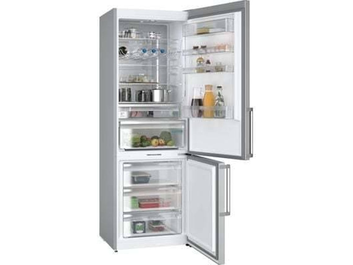 Frigorífico Combinado SIEMENS KG49NAIBT (No Frost - 203 cm - 440 L - Inox)