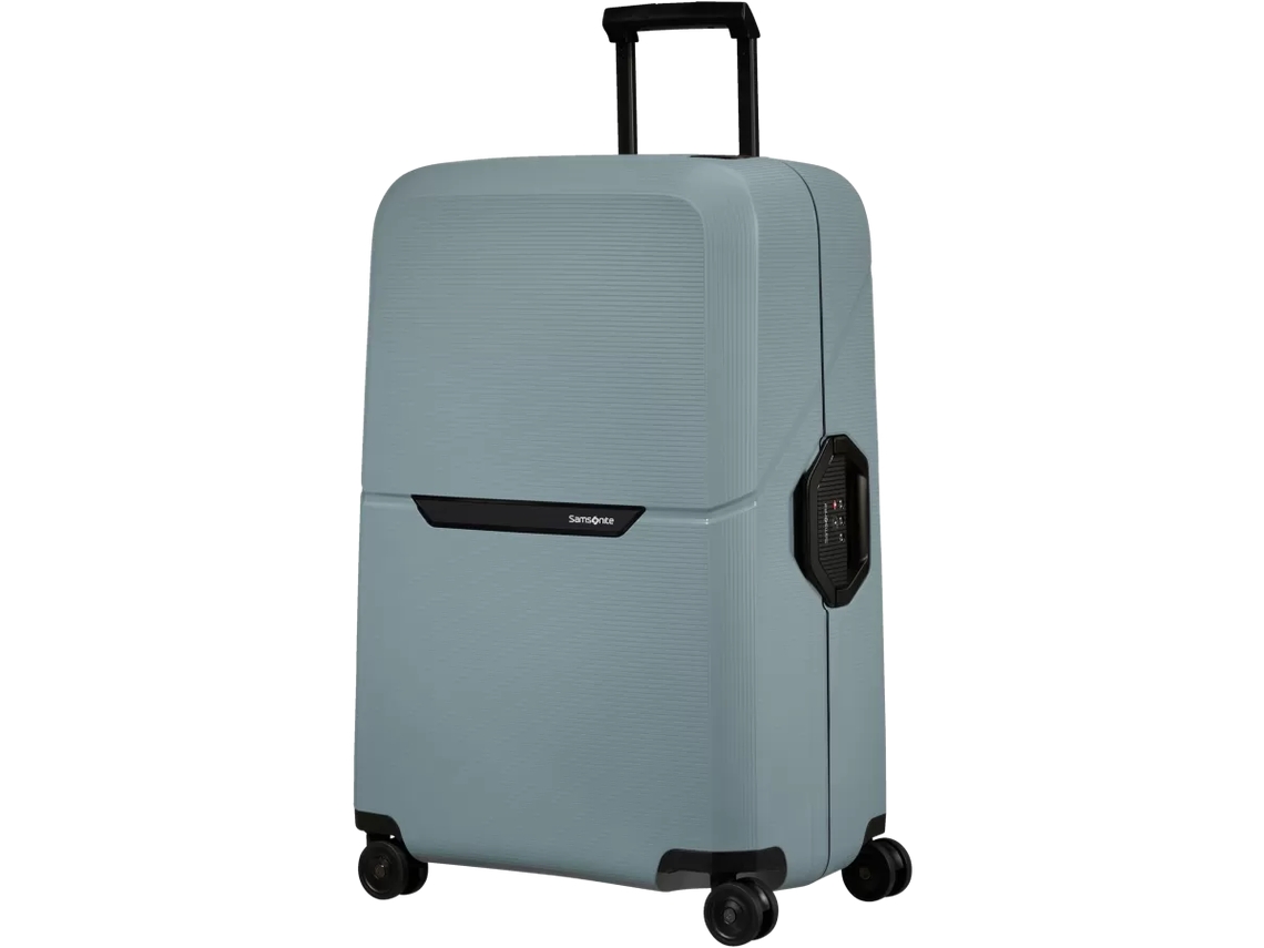 Mala de Viagem Grande SAMSONITE Magnum Eco Azul Gelo (75X51X32cm - 104L)