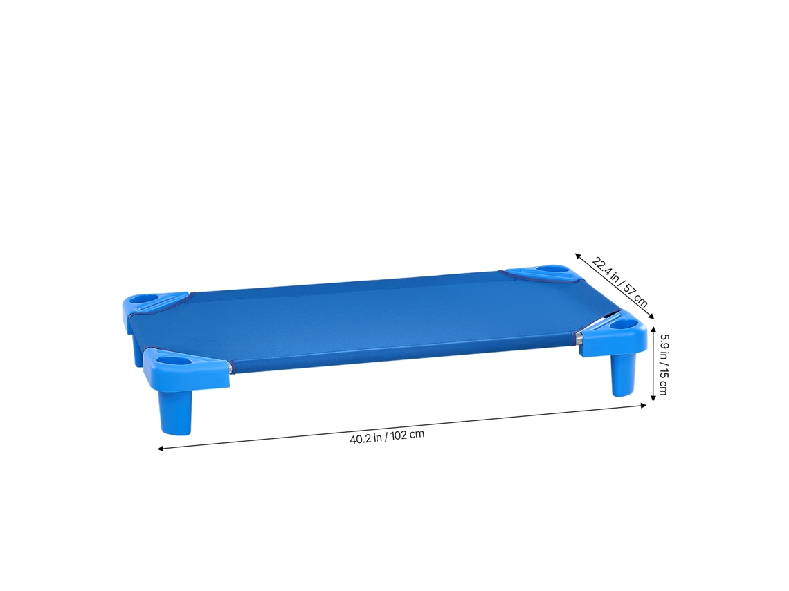 Berço Empilhável Azul Succebuy De Crianças, Pacote De 6 Unidades Para Berçário