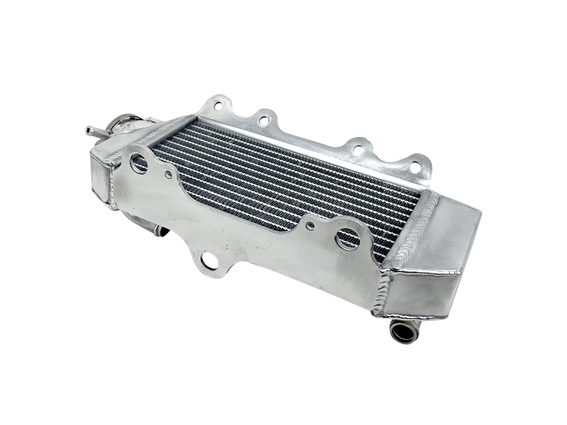Radiador De Alumãnio Para Yamaha Yz85, Construã§ã£o Totalmente Em Alumãnio, Nãºcleo Braze A Vã¡cuo, Tanques Soldados Com Tig Oem