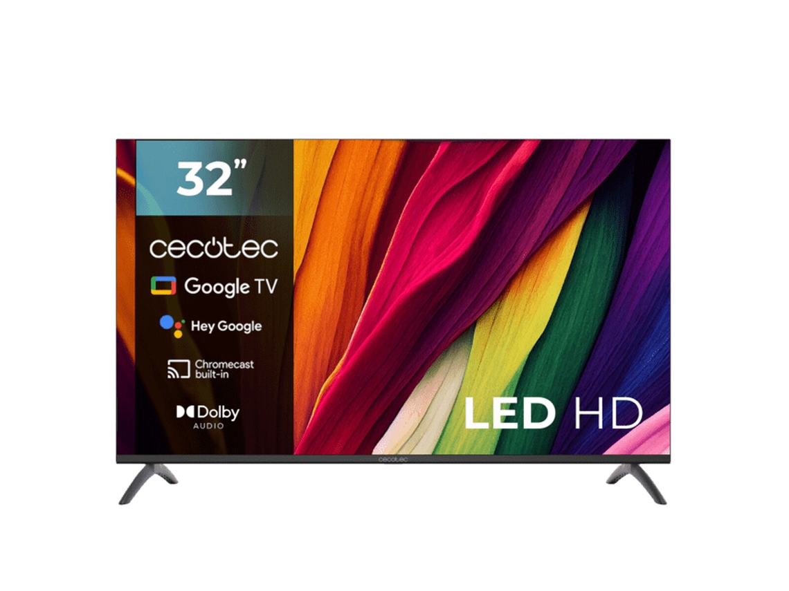 Smart TV CECOTEC ALH40032S (Preto - 4K Ultra HD - E - 32