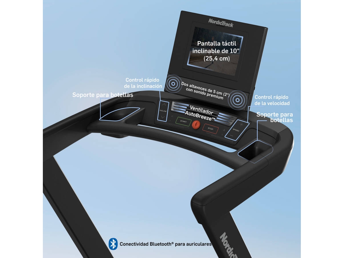 Passadeira de Corrida NORDICTRACK - T Series 9 (Preto)