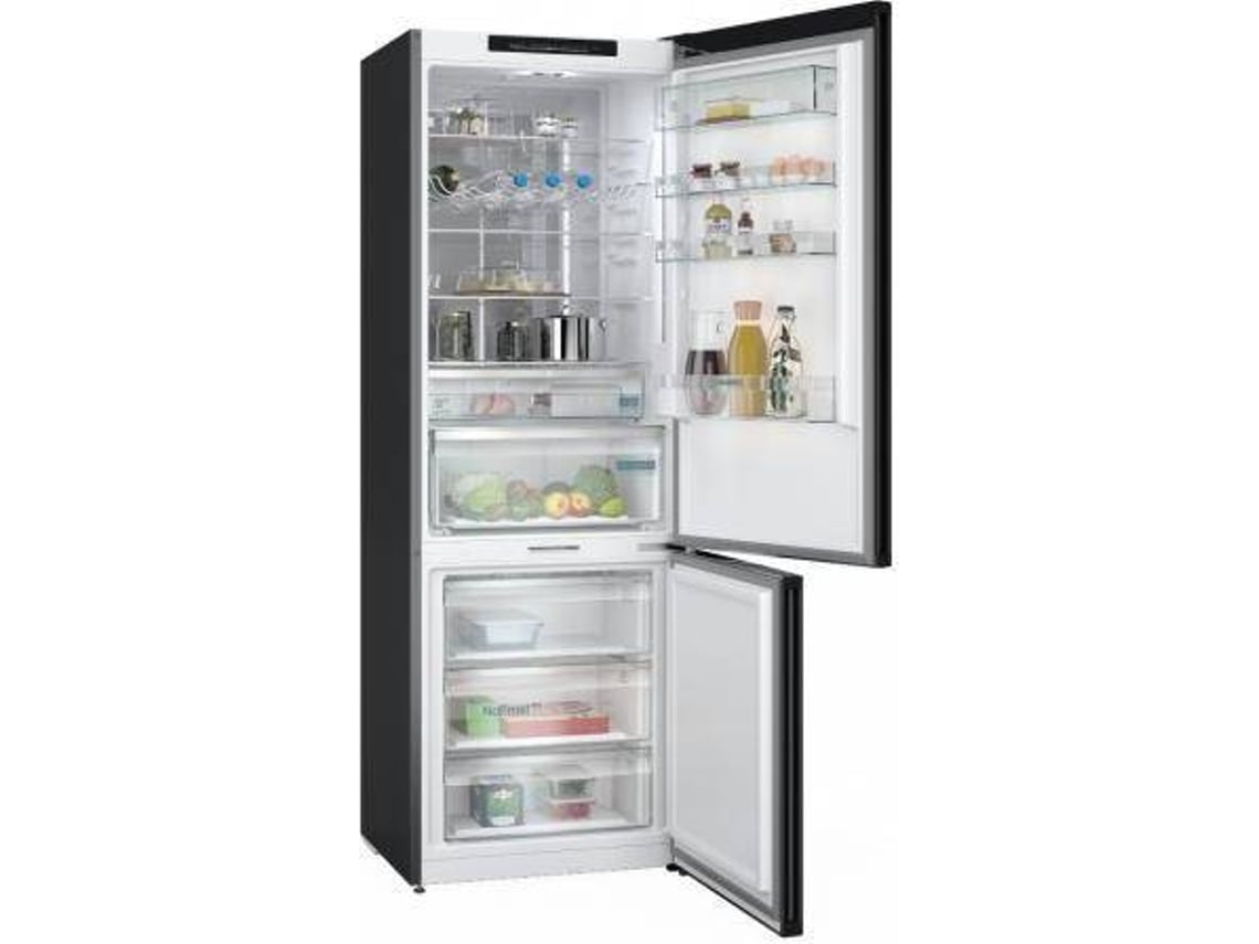 Frigorífico Combinado SIEMENS KG49NSBBF (No Frost - 203 cm - 440 L - Preto)