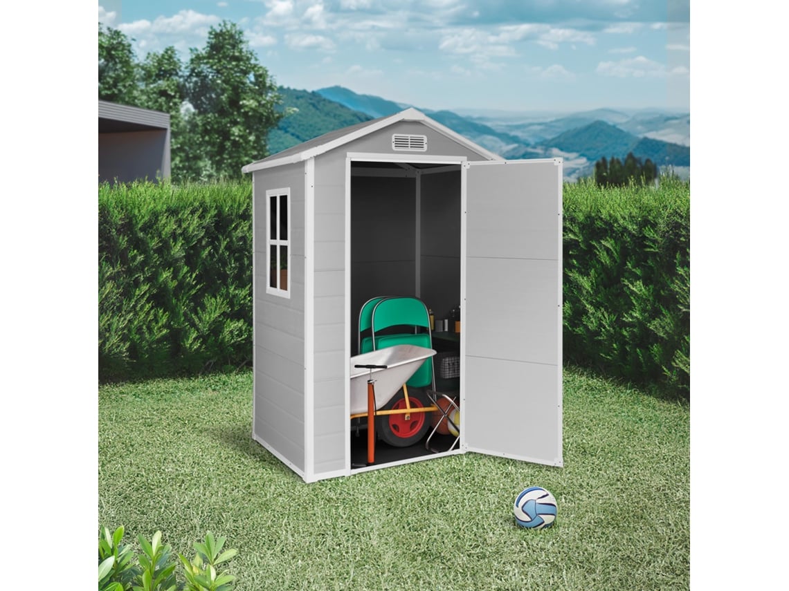 Abrigo de Resina WASABI Aqua (1,37m² - 134x103x202 cm)