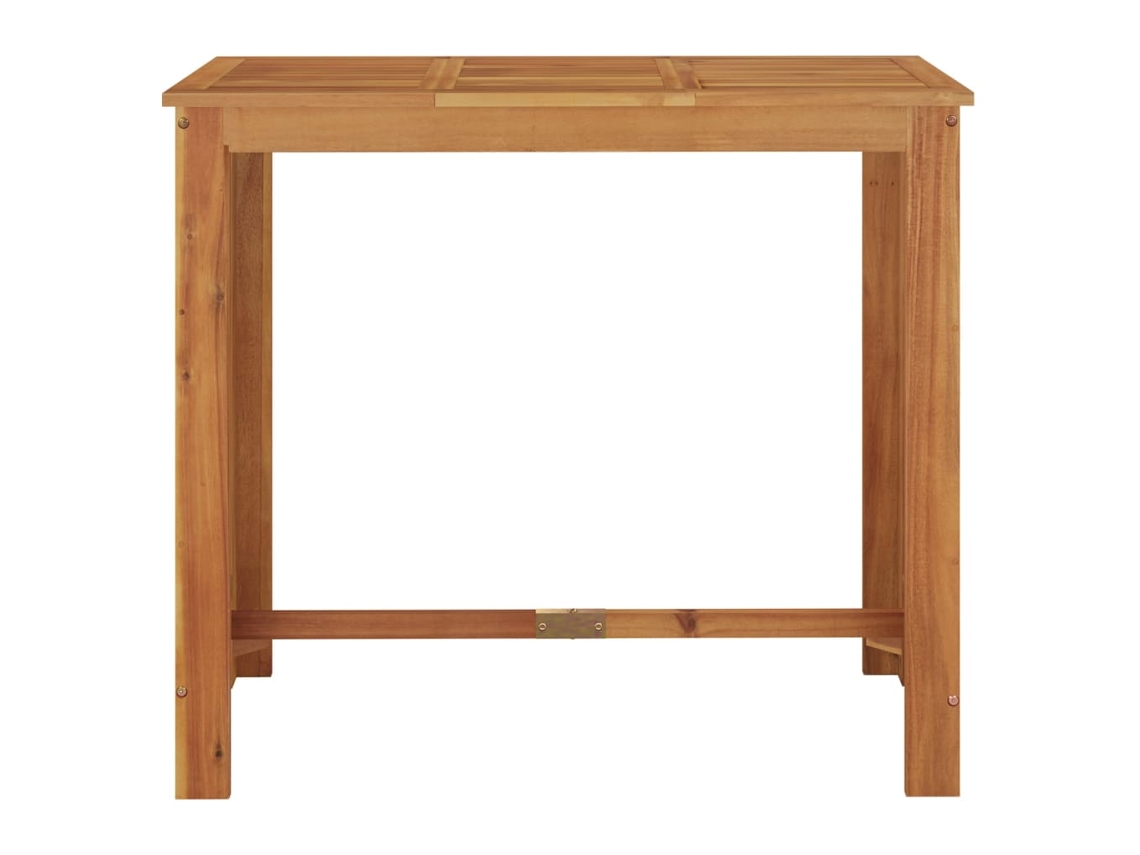 Mesa De Bar Para Jardim Mesa Para Exterior 120x60x105 Cm Madeira De Acácia Maciça Lovely Home