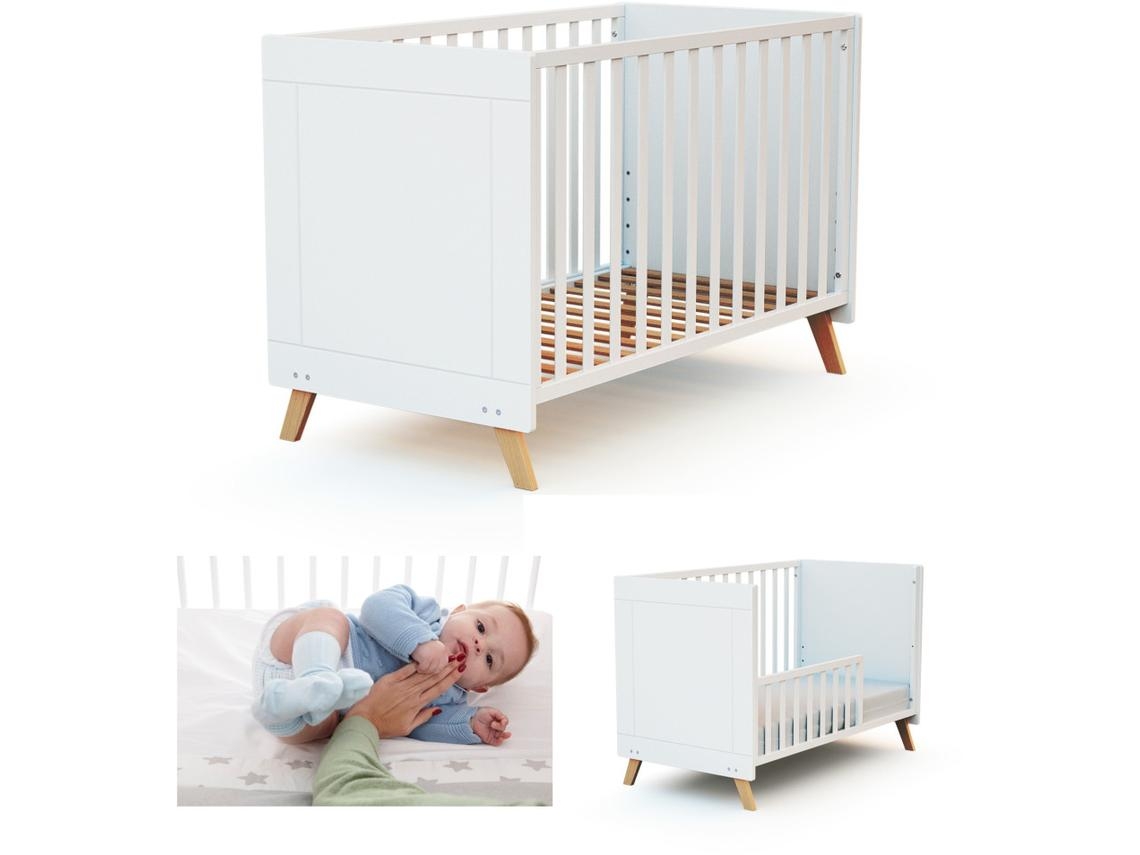 Berço Co Leito Sakura Transformável Em Cama Cool · Dreams (kit De Calhas Incluído)