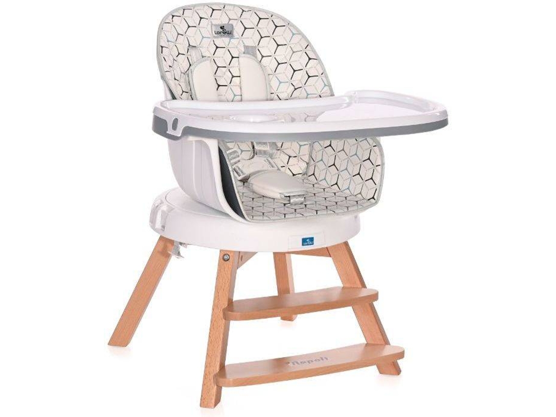 Cadeira de Refeição LORELLI Napoli Rotation Grey Hexagons (Cinzento)