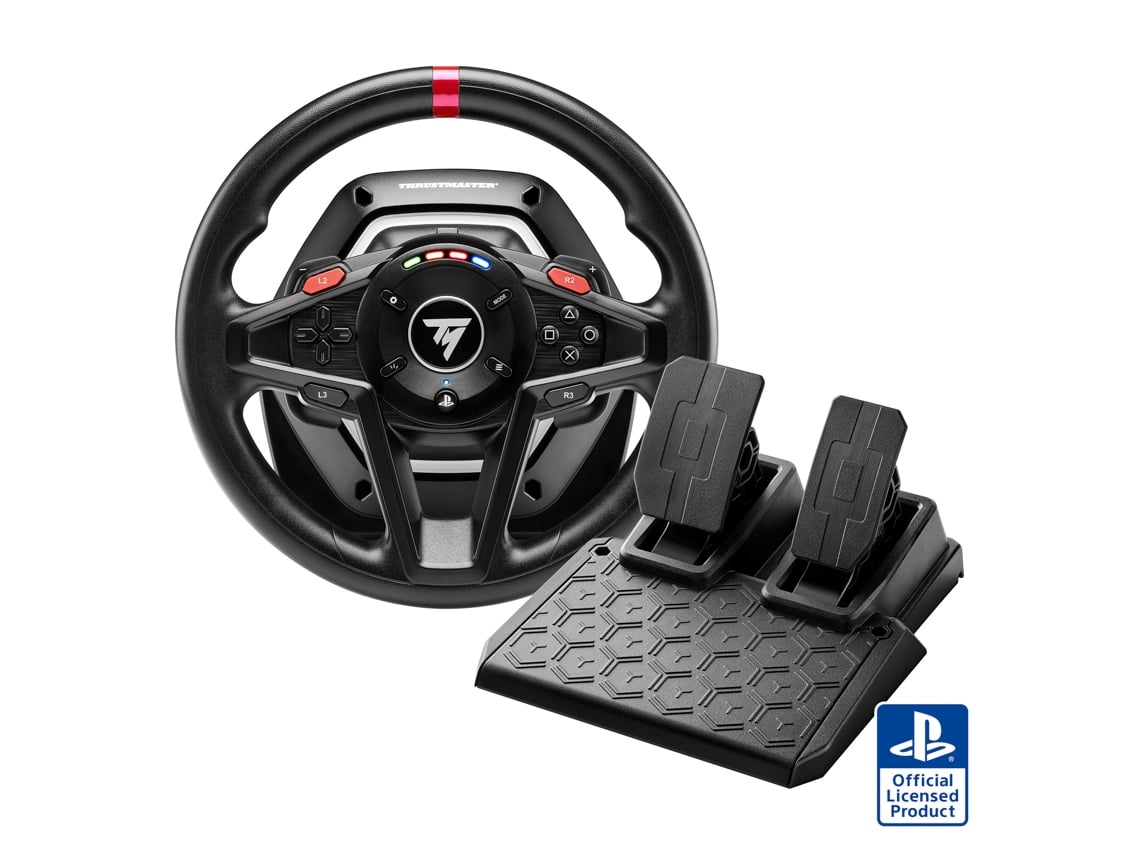 Volante + Pedais THRUSTMASTER T128 (PS5/PS4/PC - Preto)