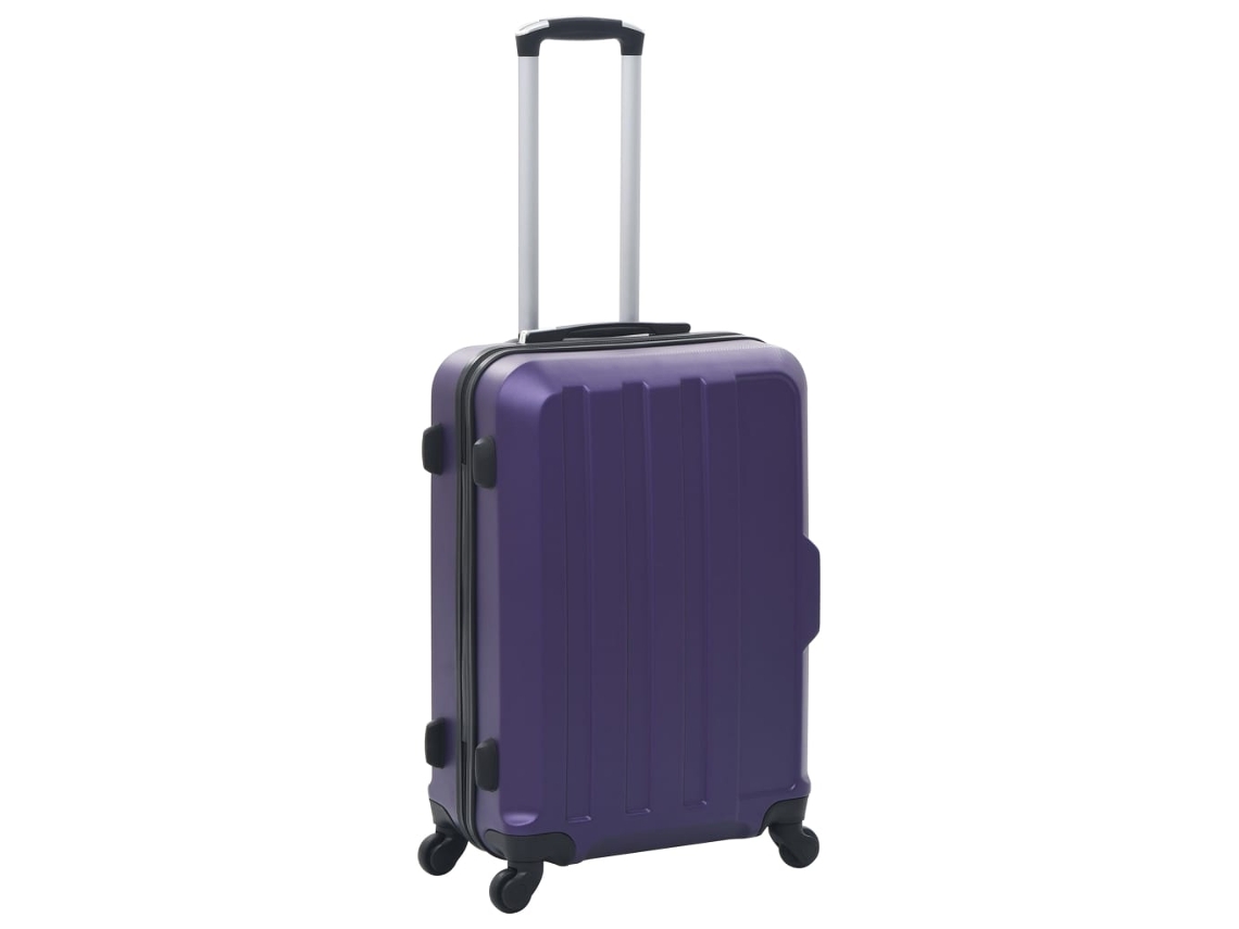 Conjunto de 3 Malas de Viagem VIDAXL ABS Azul (45.5x30x20cm)