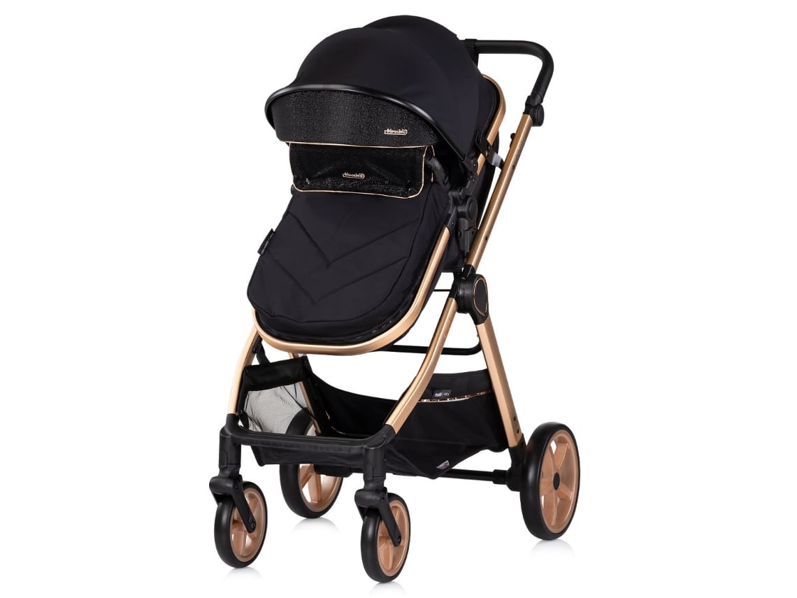 Carrinhos De Bebê Duplo Conversível Chipolino Vista Até 22 Kg Blackberry