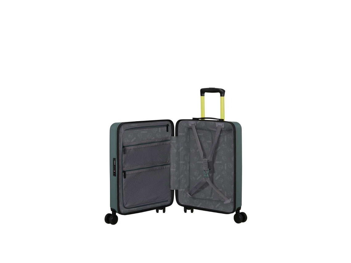 Mala De Cabina Trailon 55cm 4 Rodas Verde Floresta 36l American Tourister