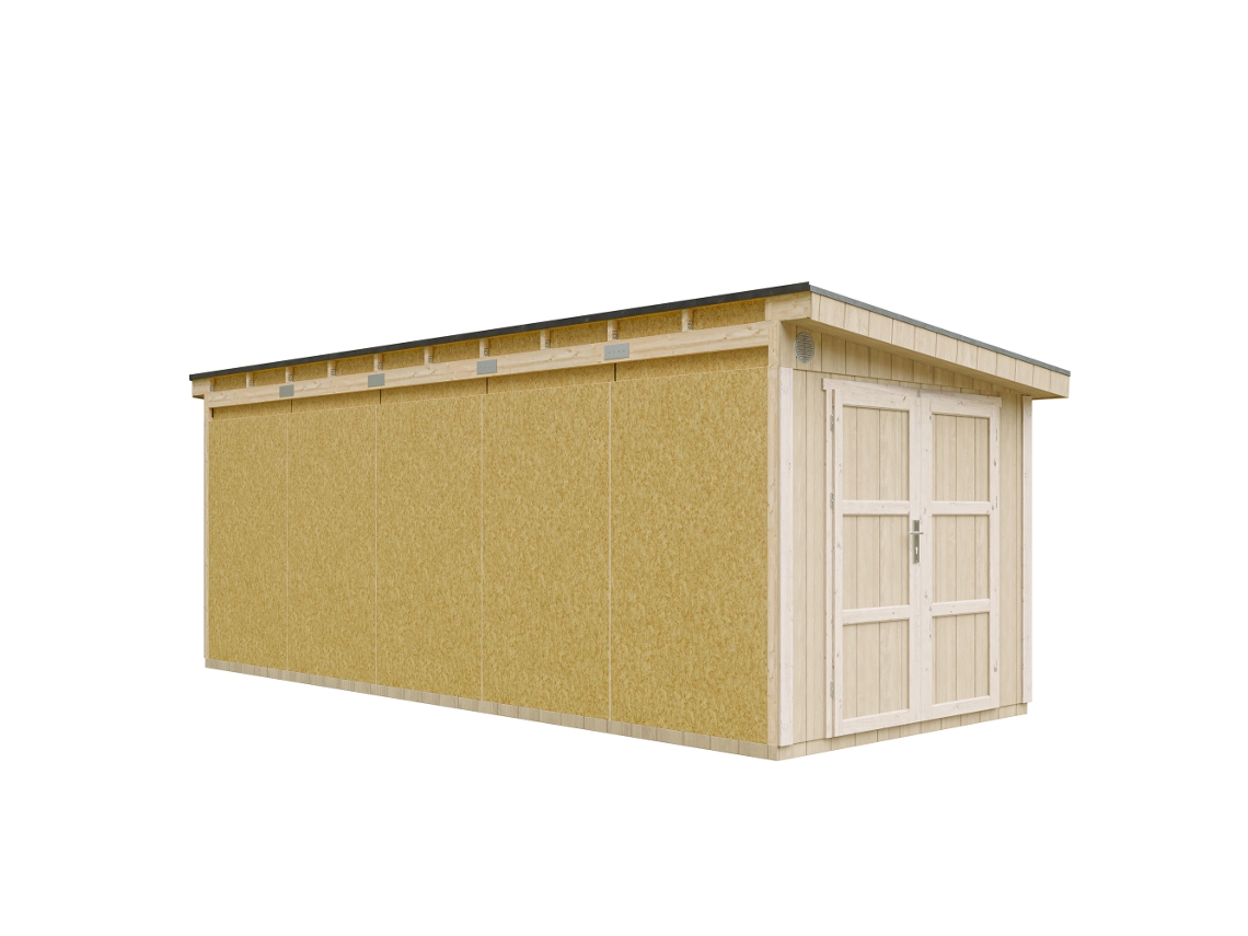 Casa De Jardim Qualidade Premium 14,30 M² A231x248x648cm Timbela M941