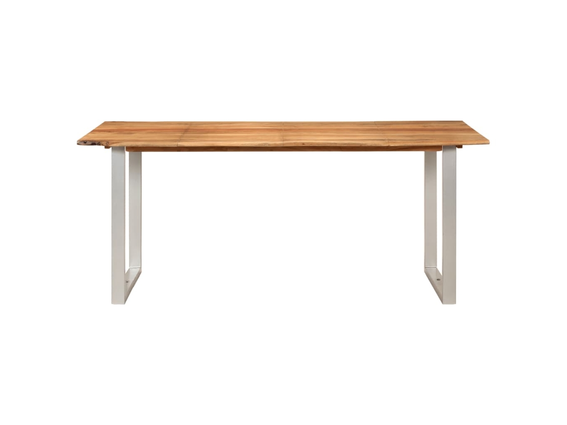 Mesa de jantar VIDAXL Marrom Madeira (180x90x76 cm)