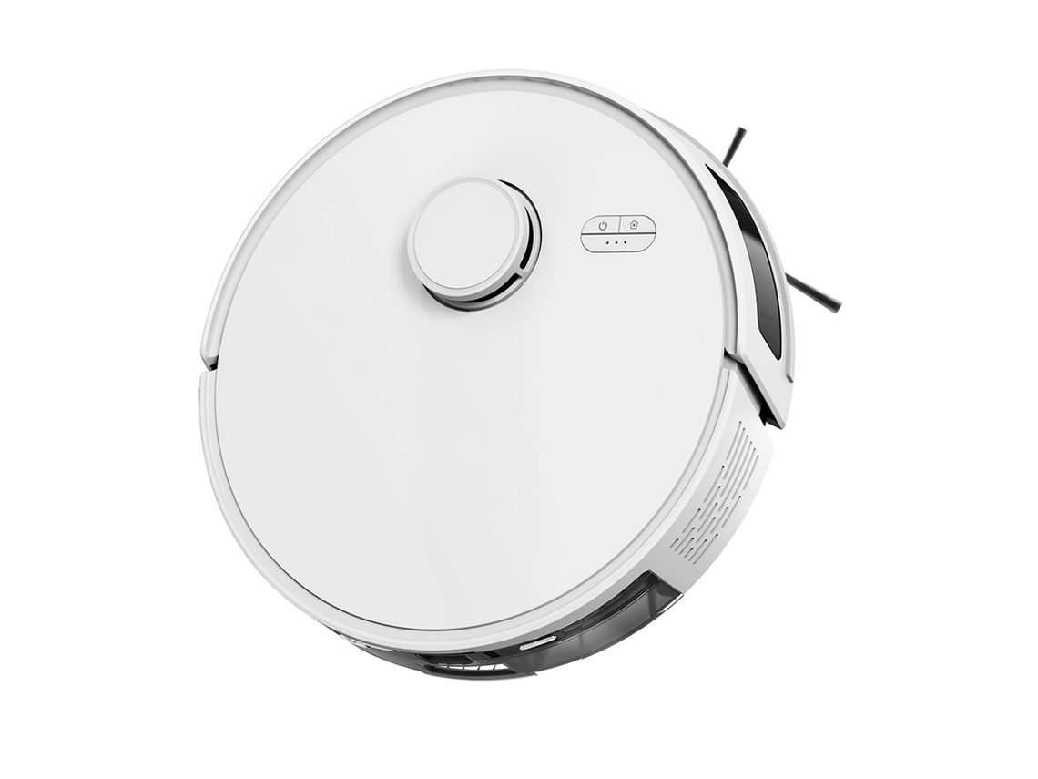 Aspirador Robô A Laser Liectroux M70 Pro Bateria 3200mah Sucção Forte 6500pa Autonomia Máx 175min Saco De Pó 3l Controle App E Voz Branco