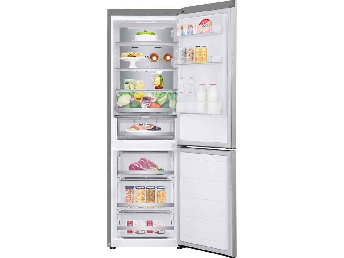 Frigorífico Combinado LG GBV5150DPY (No Frost - 186 cm - 344 L - Cinzento)
