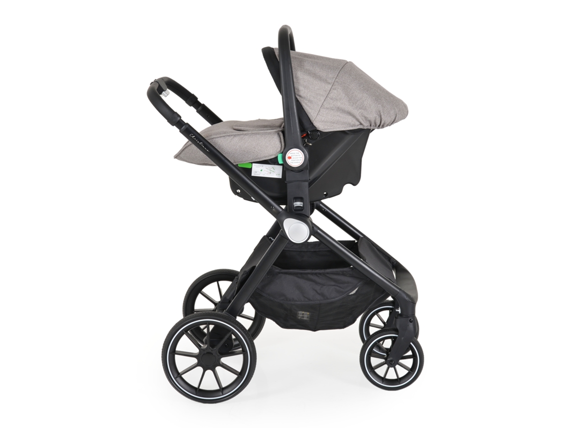 Carrinho De Bebê Christiano 3 Em 1 Bege Cangaroo Cangaroo