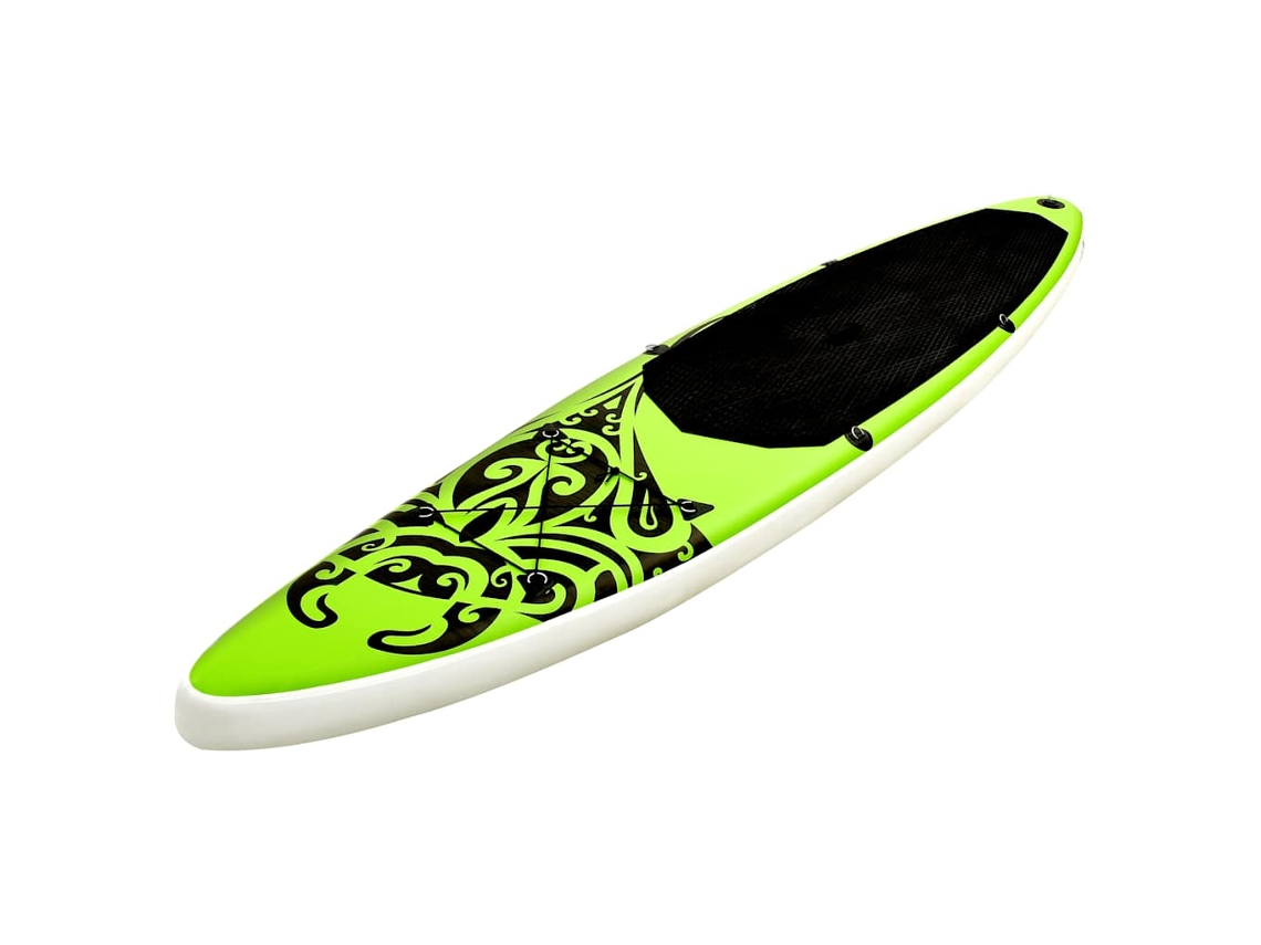 Prancha paddle VIDAXL Verde PVC ( 366x76x15 cm)