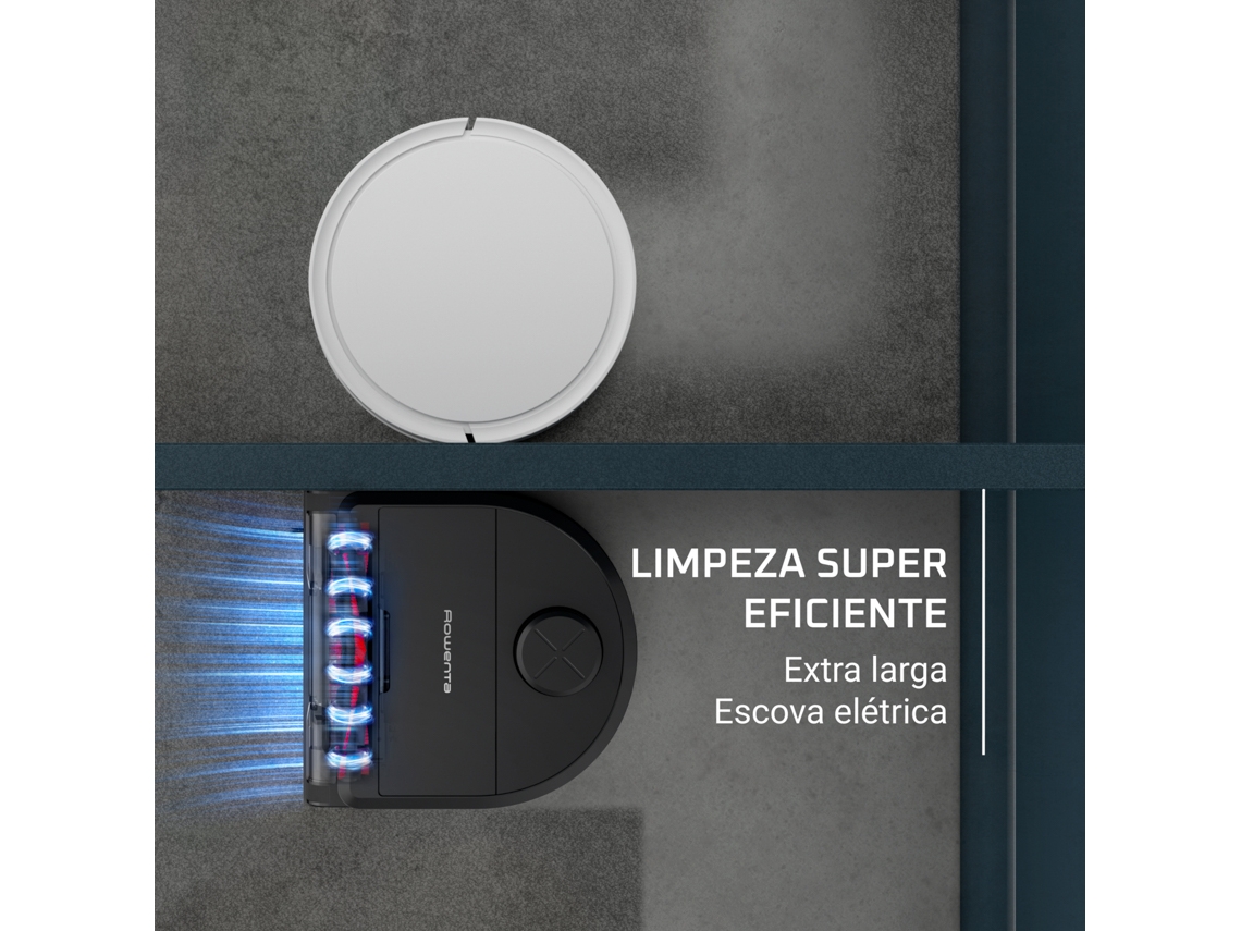 Aspirador Robot ROWENTA X-PLORER SERIE RR9675WH (19 V - Autonomia: 120 min - Preto)