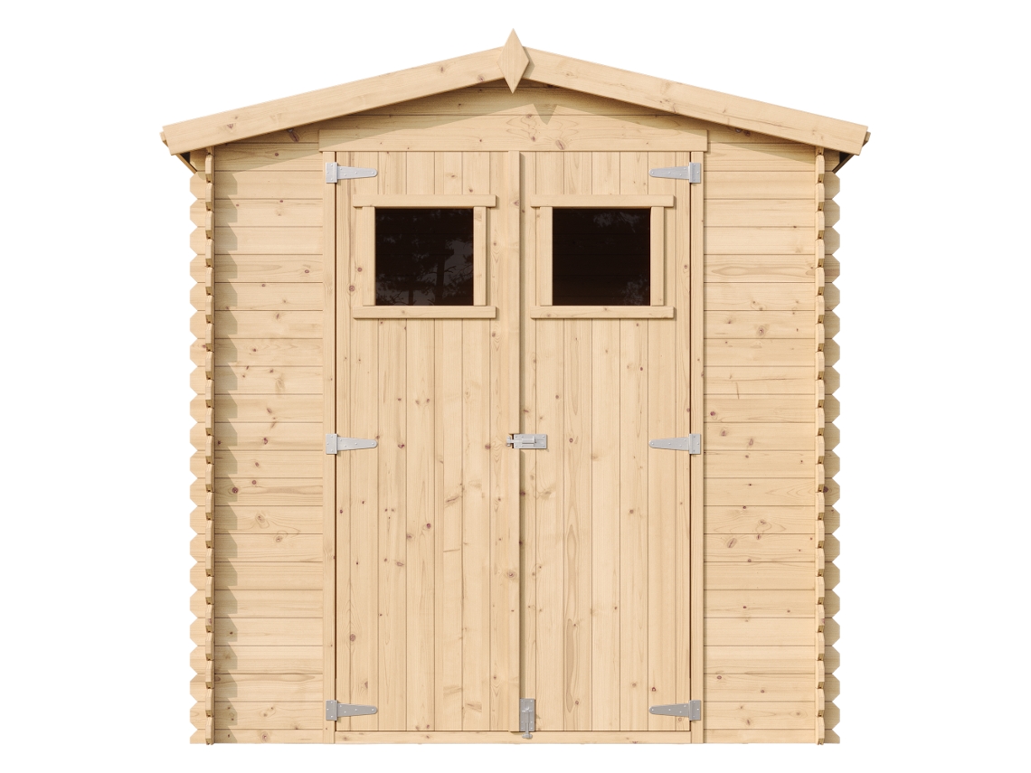 Galpão De Madeira Timbela M343 3,53 M² H218 X 216 X 206 Cm