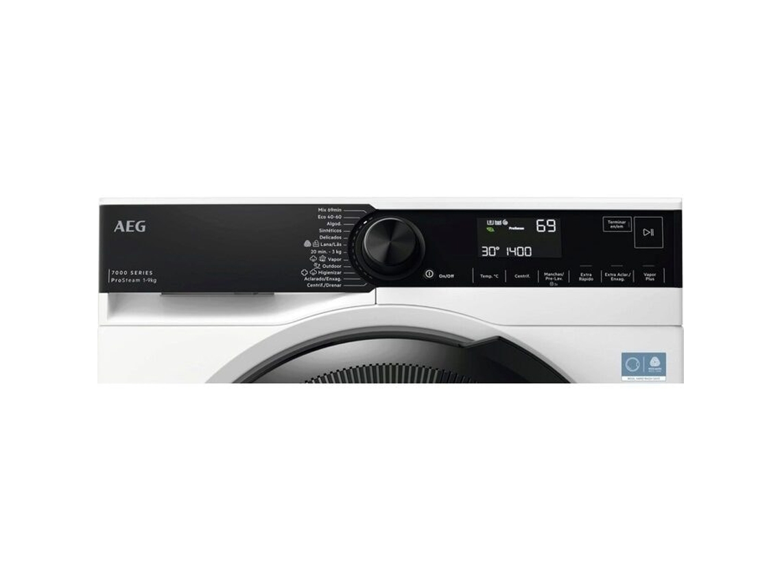 Máquina de Lavar Roupa AEG LFR7394N4B (9 Kg - 1400 rpm - Branco)