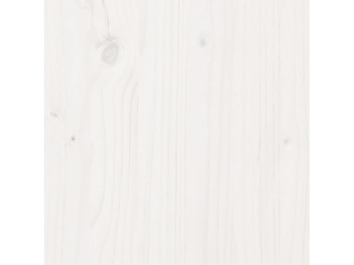 Mesa Piquenique com Caixa de Areia Infantil Pinho Maciço Branco PANGSHIYUAN