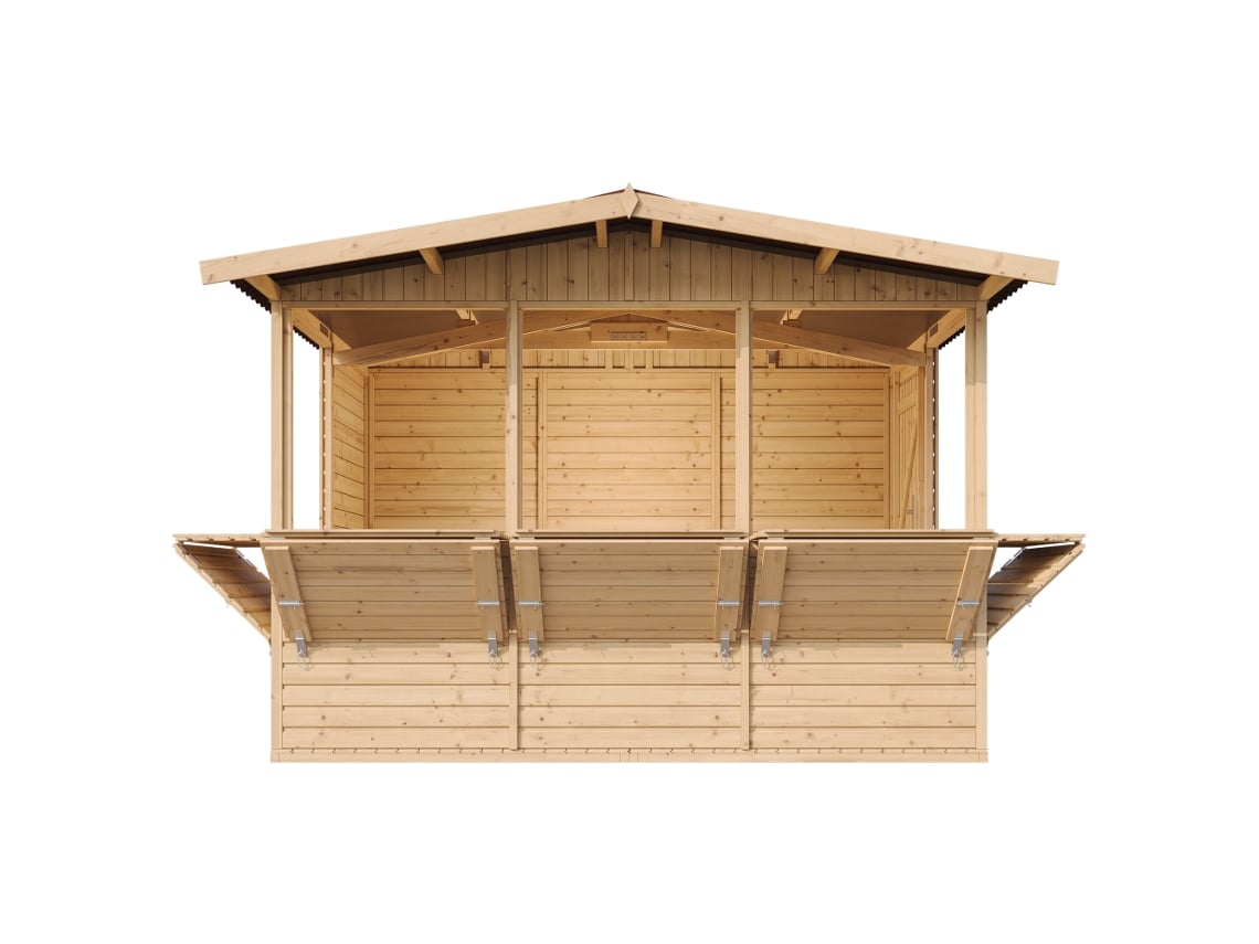 Abrigo de Madeira TIMBELA M150B (6 m² - 232x336x263 cm)