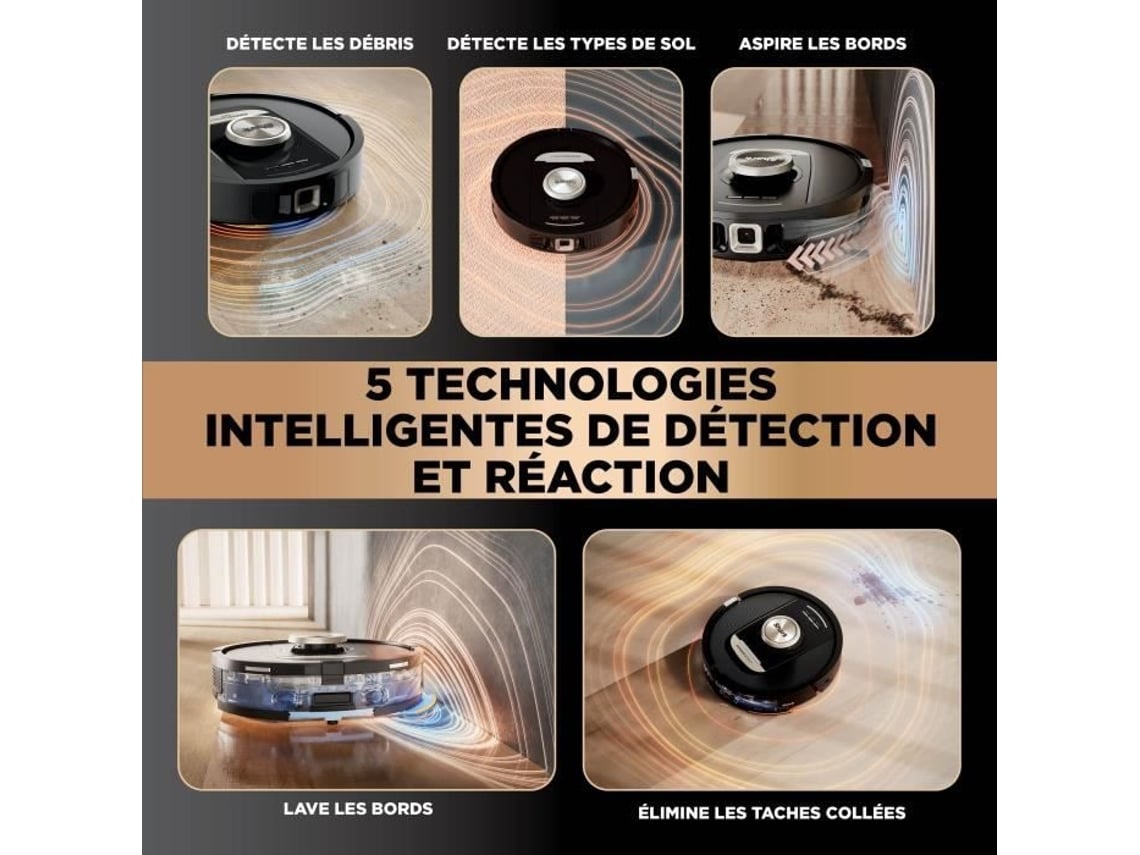 Aspirador Robot E Lavador Shark Rv2800zeeu Powerdetect Nevertouch Pro 2 Em 1 Autoventilação Autopreenchimento Autolimpante