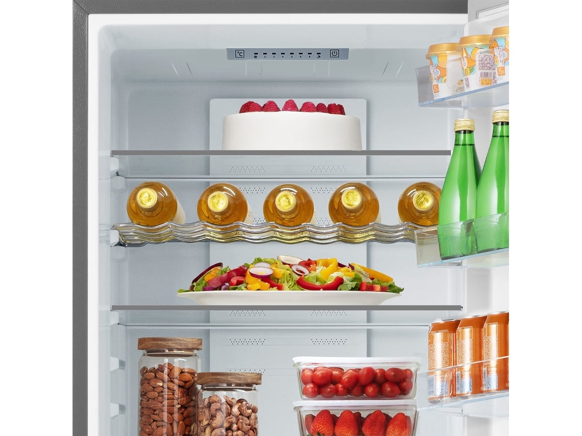 Frigorífico Combinado HISENSE RB440N4BCE (No Frost - 200 cm - 336 L - Inox)