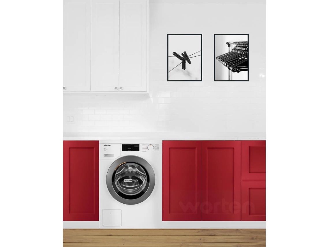 Máquina de Lavar e Secar Roupa MIELE WTD160 WCS (5/8 kg - 1500 rpm - Branco)