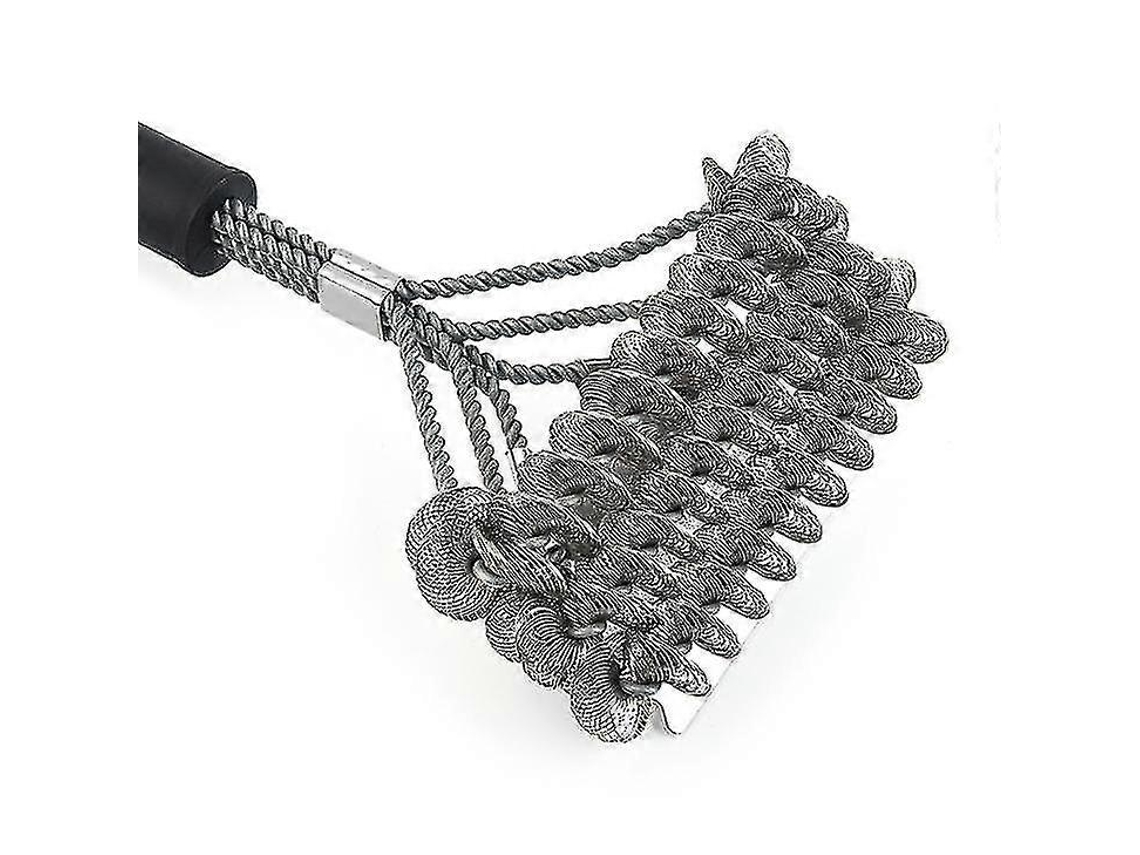 Escova De Limpeza Para Grelha, Escova Segura Para Grelha E Cerdas Raspadoras Rosewell