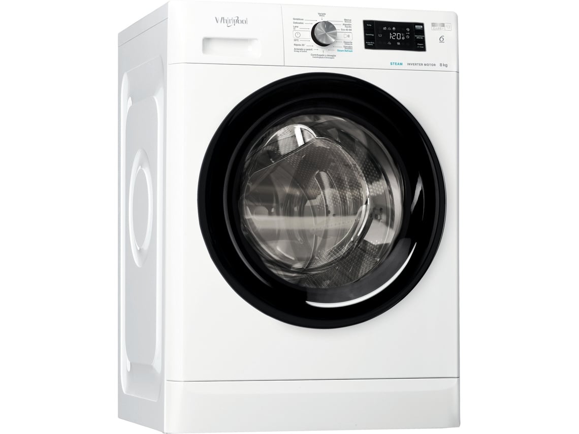Máquina de Lavar Roupa WHIRLPOOL FFB 8489 BV SPT (8 Kg - 1400 rpm - Branco)