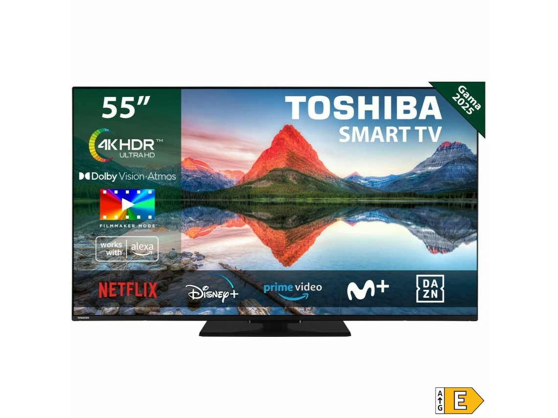 Smart TV TOSHIBA 55UV3463DG (Preto - E - 55