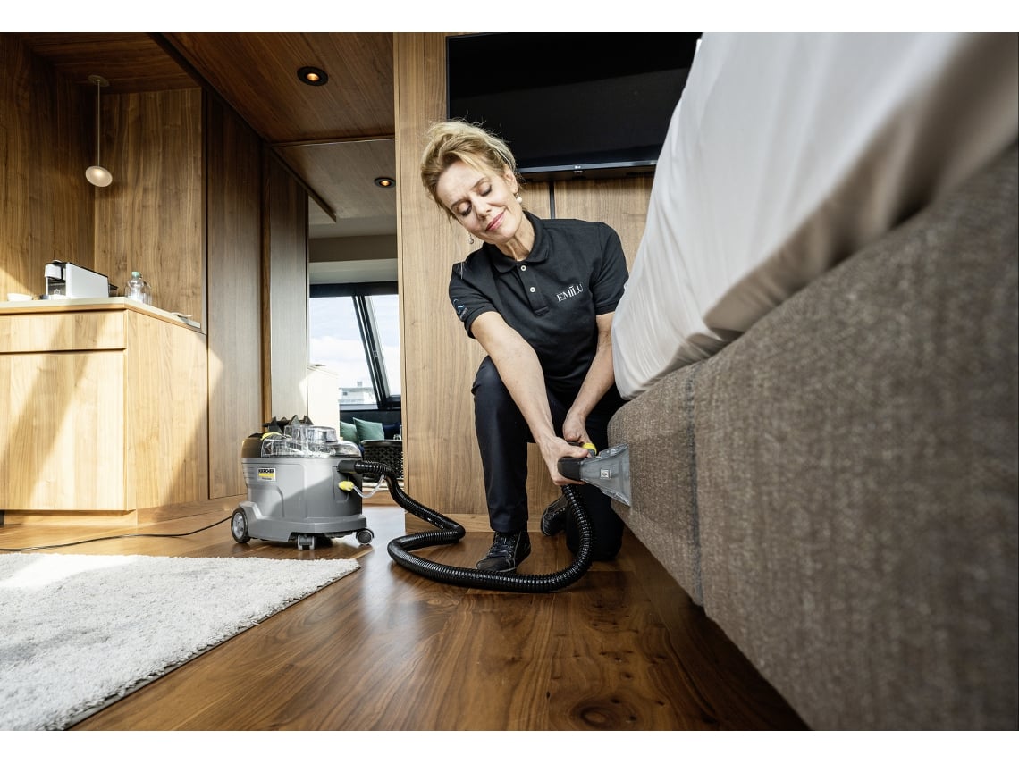 KÄRCHER Puzzi 8/1 Aspirador de Tambor Molhado 1200 W Sem Bolsa