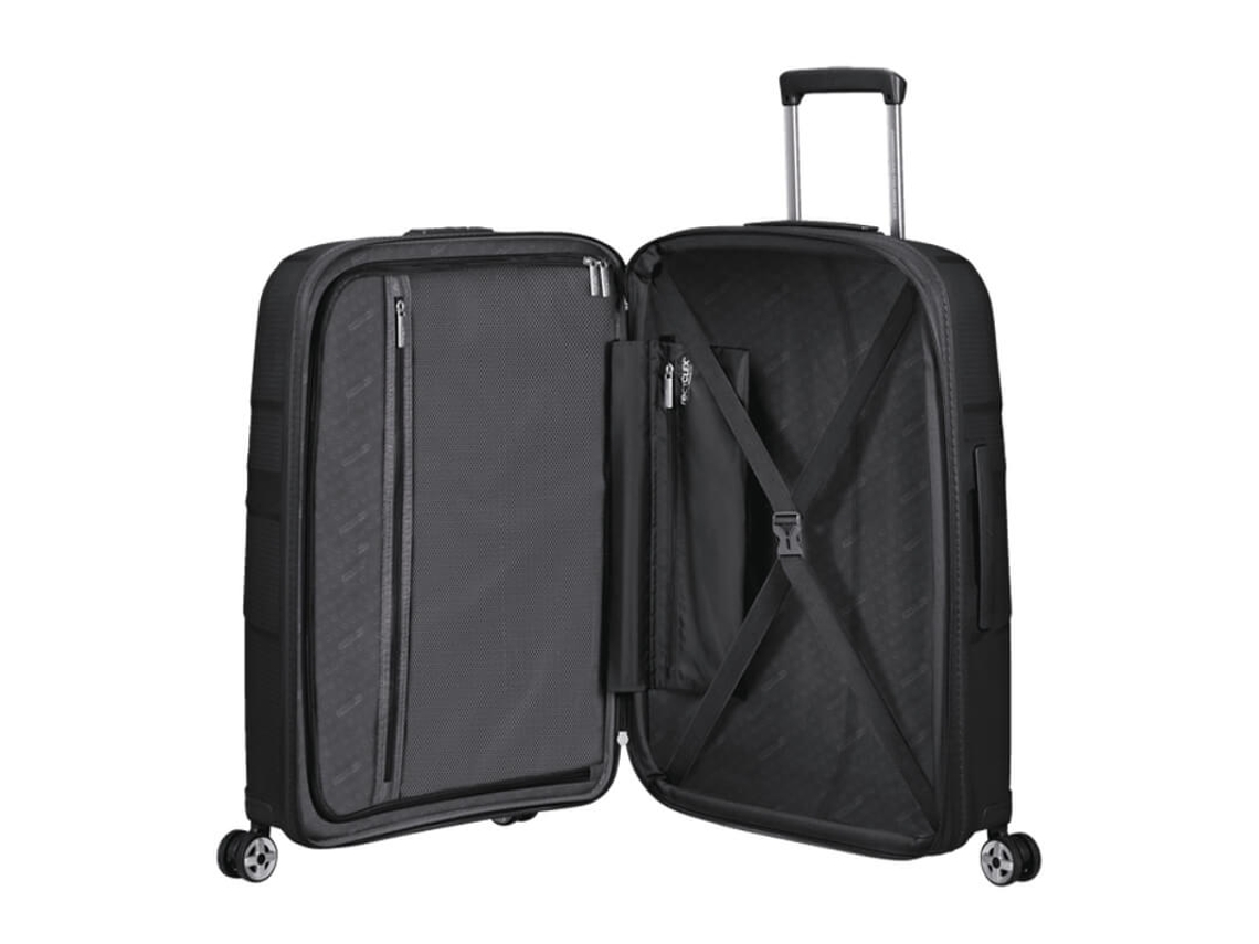 Mala De Viagem Média 67cm 4r Exp. Starvibe Preta American Tourister