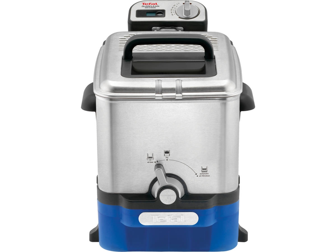 Fritadeira Semi-Profissional TEFAL FR804015 Oleoclean Pro (3.5 L - 1.2 kg - Inox)