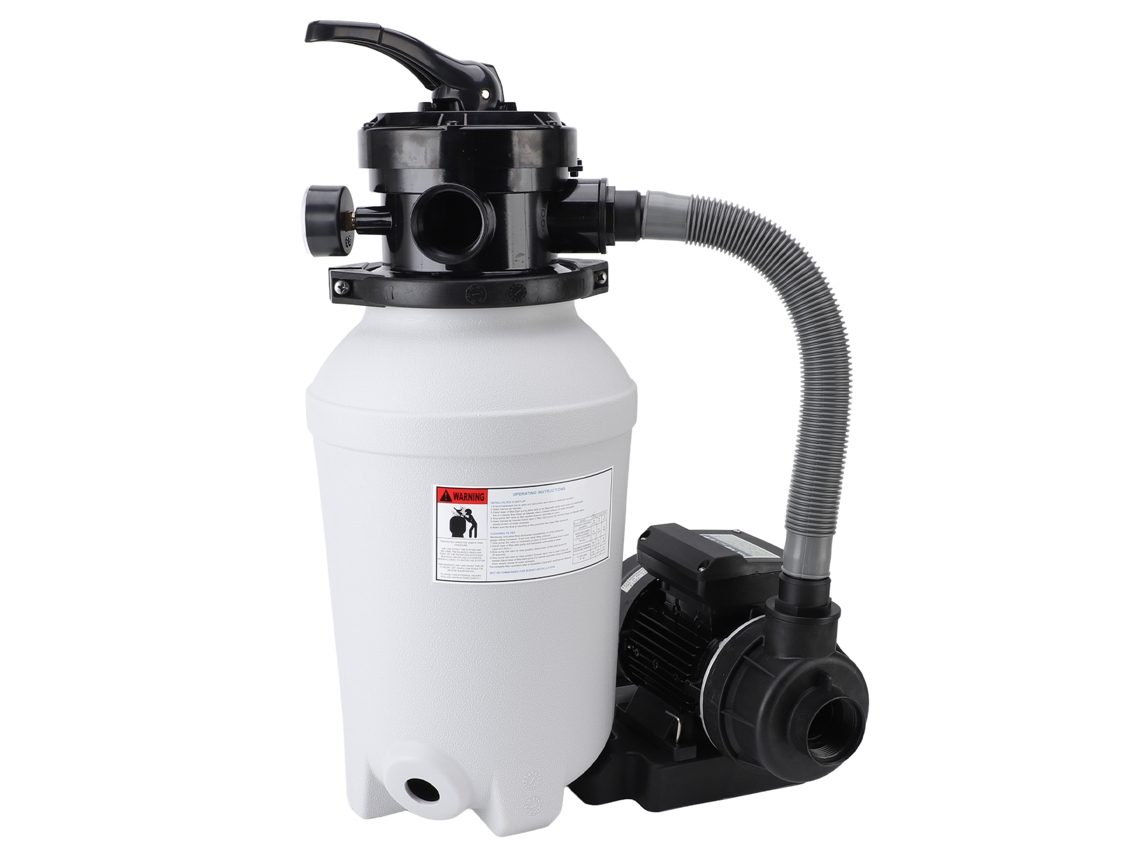 Sistema De Bomba Filtro De Areia Piscinas A Terra 10 Polegadas 0.25hp